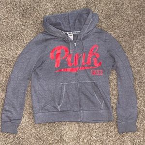 Victoria’s Secret Pink Zip Up Hoodie